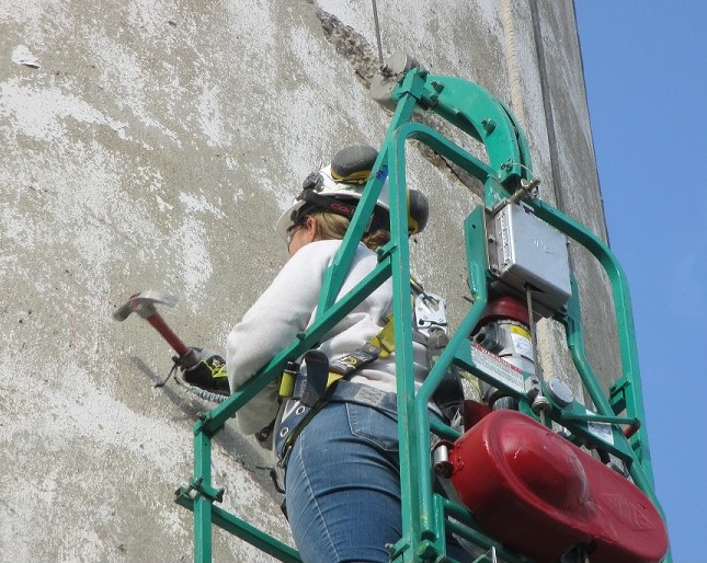 Silo inspection